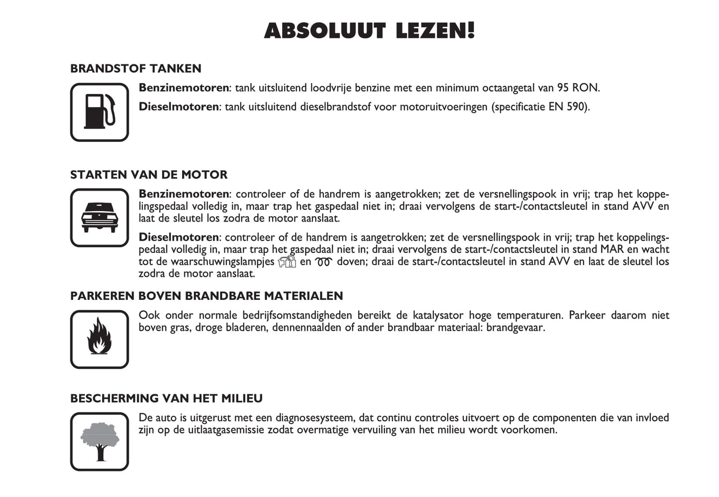 2012-2013 Fiat Panda Bedienungsanleitung | Niederländisch