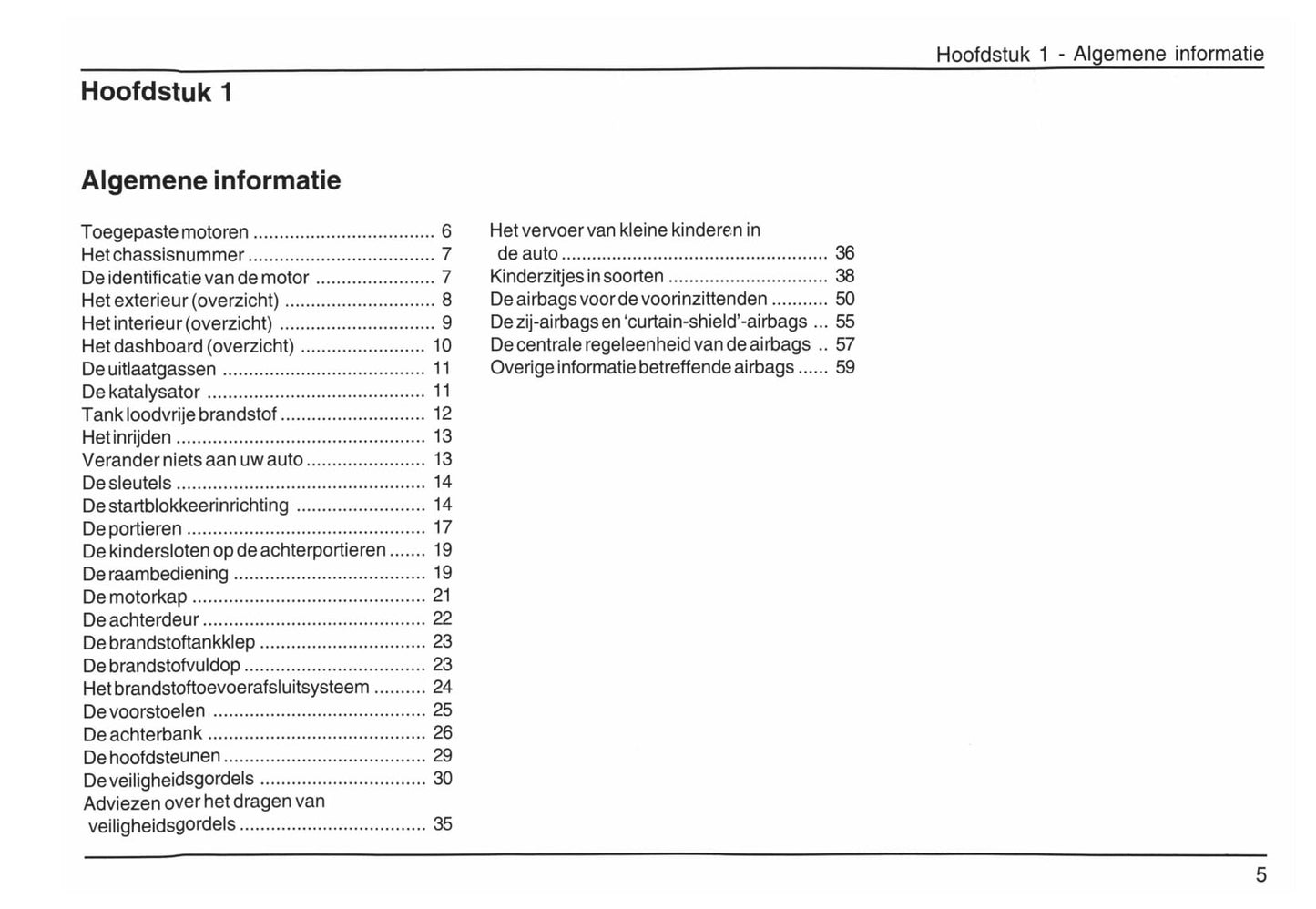 2006-2015 Daihatsu Terios Bedienungsanleitung | Niederländisch