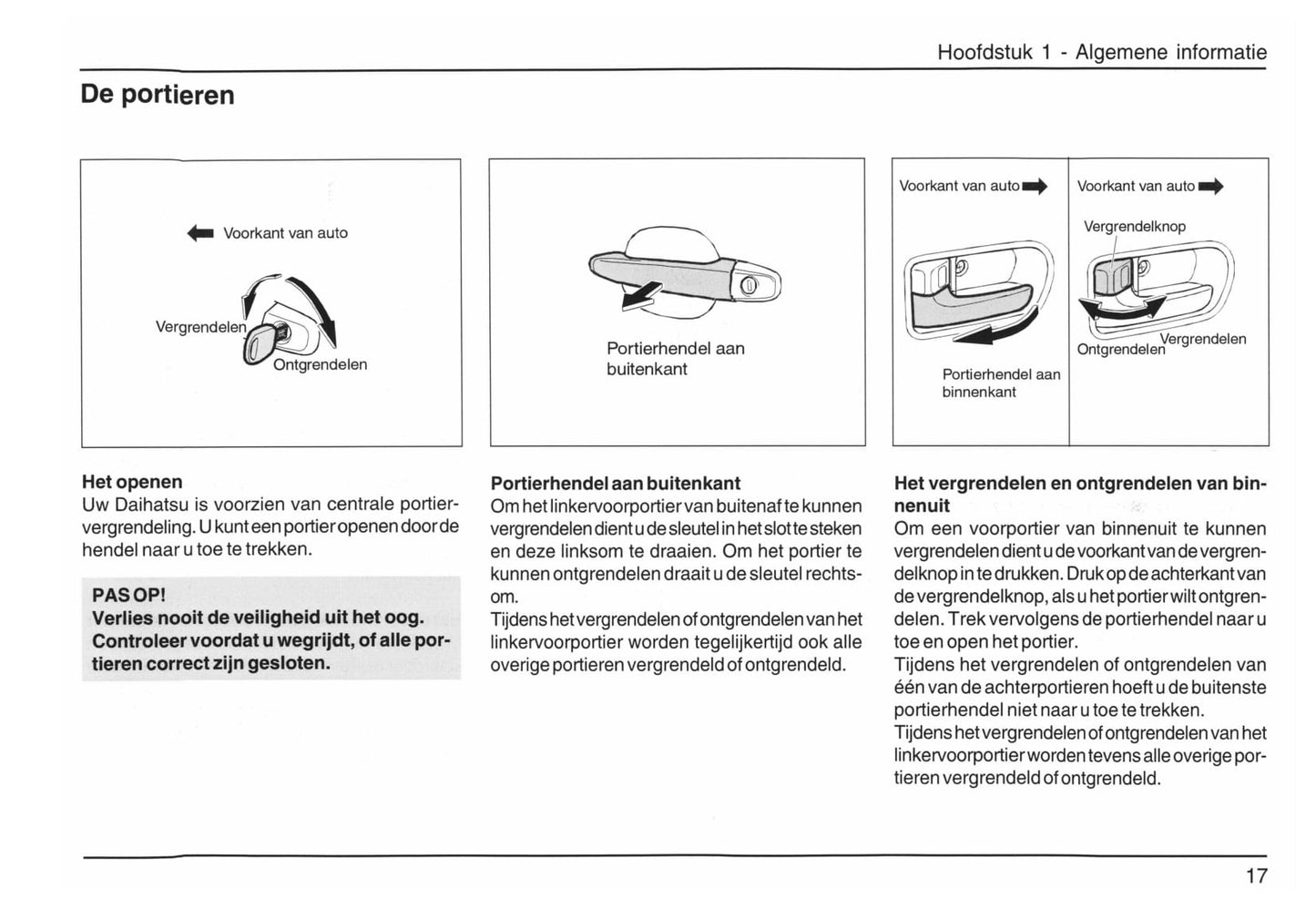 2006-2015 Daihatsu Terios Bedienungsanleitung | Niederländisch
