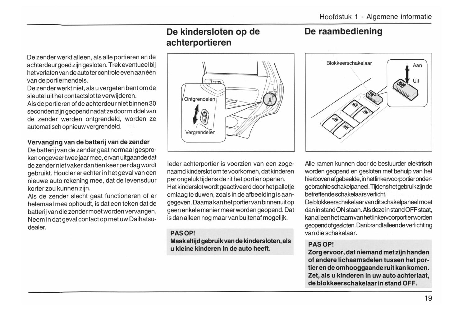 2006-2015 Daihatsu Terios Bedienungsanleitung | Niederländisch