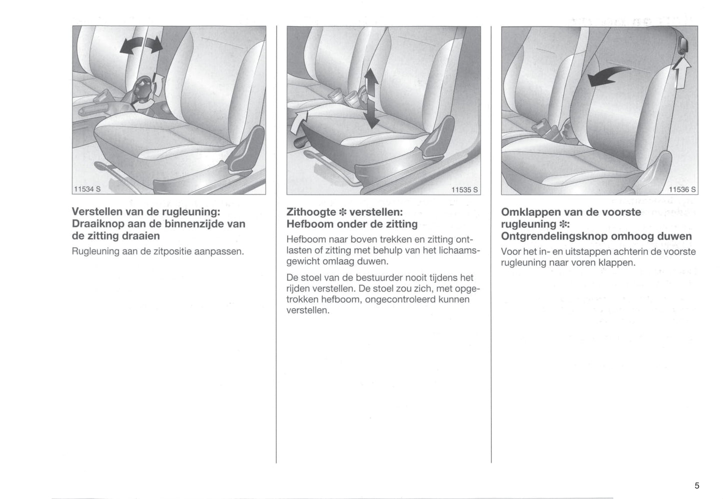 2000-2003 Opel Corsa Owner's Manual | Dutch