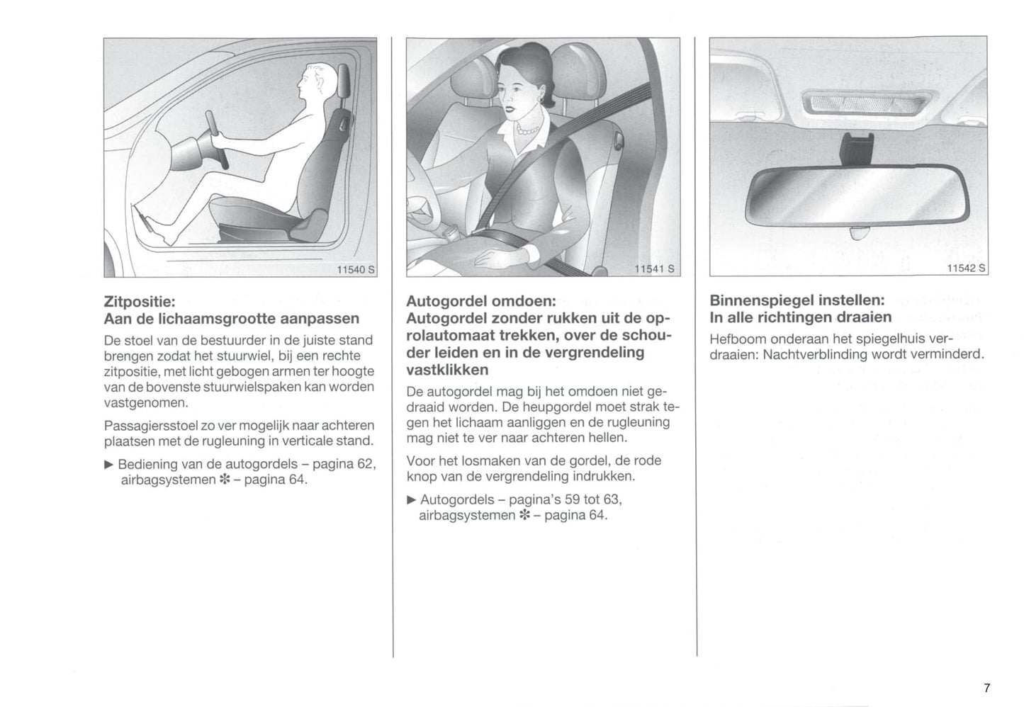 2000-2003 Opel Corsa Owner's Manual | Dutch