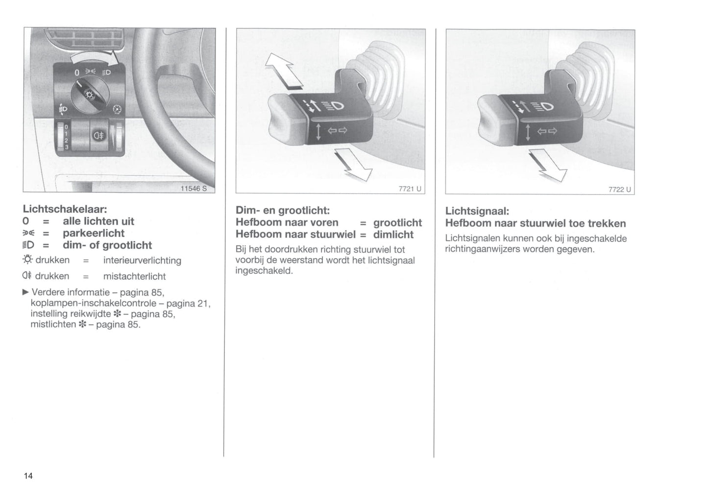 2000-2003 Opel Corsa Owner's Manual | Dutch