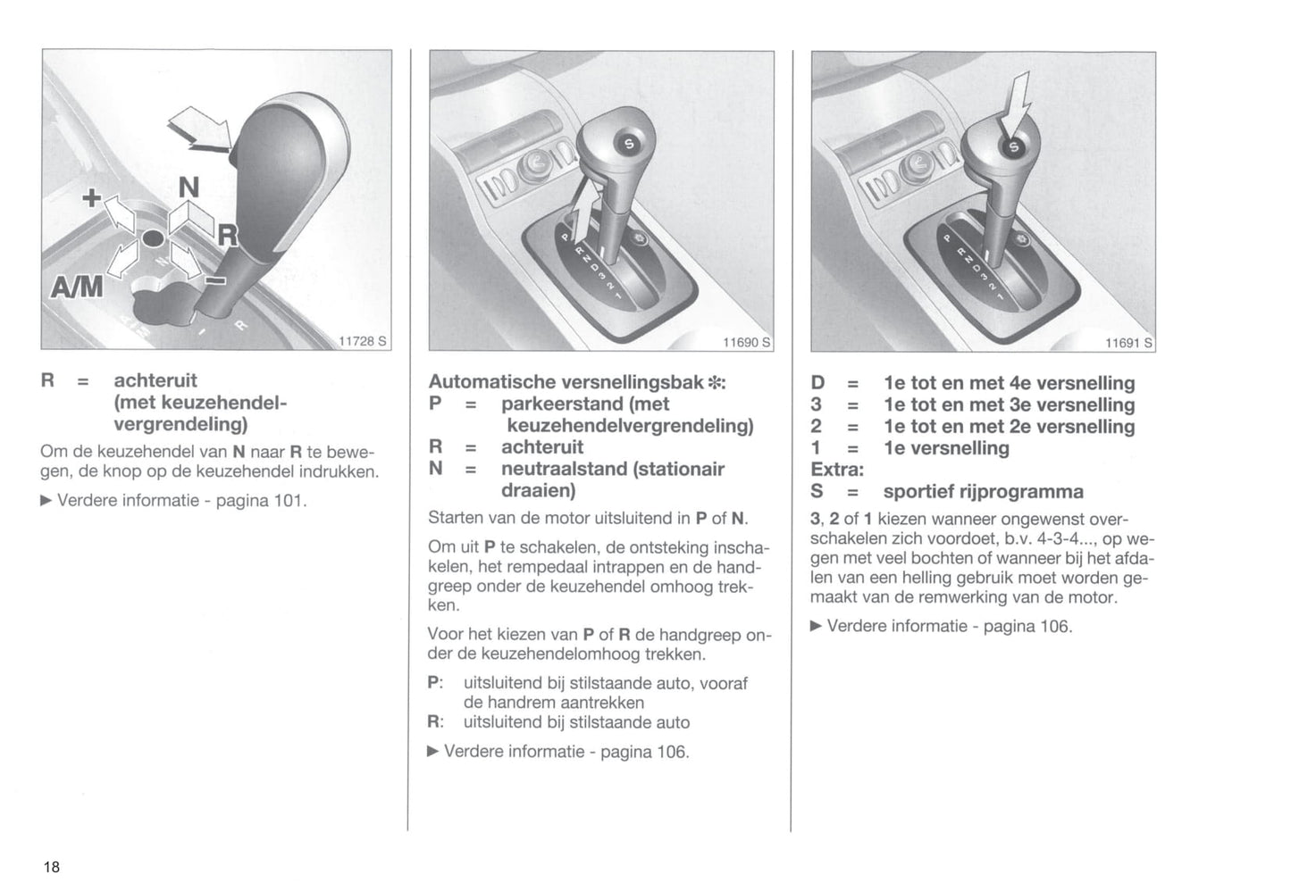 2000-2003 Opel Corsa Owner's Manual | Dutch
