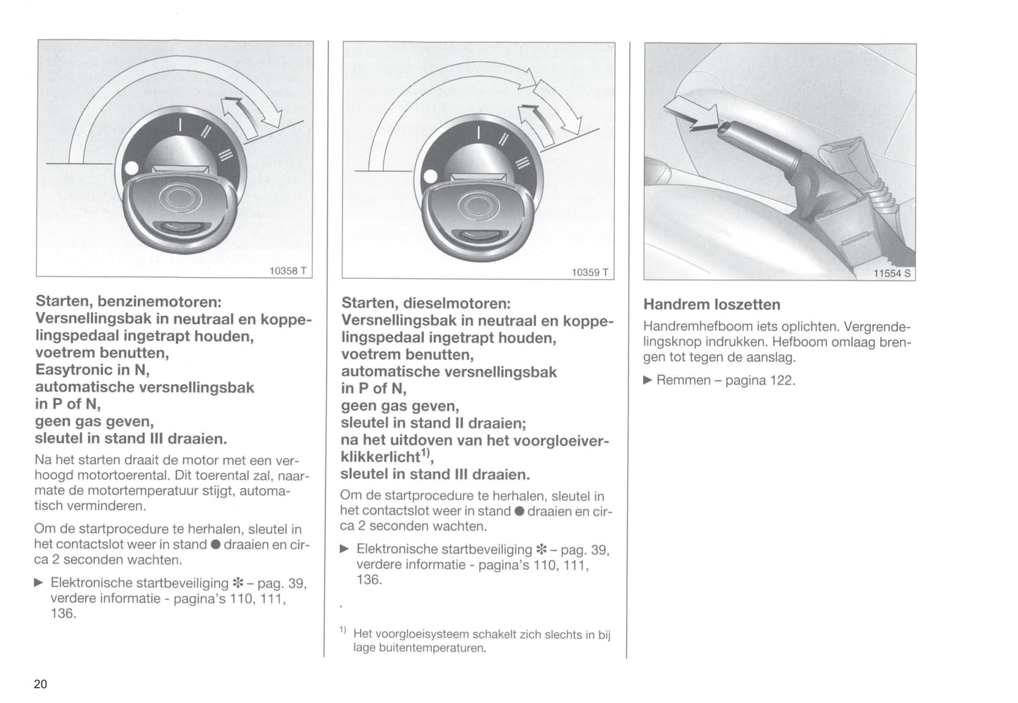 2000-2003 Opel Corsa Owner's Manual | Dutch