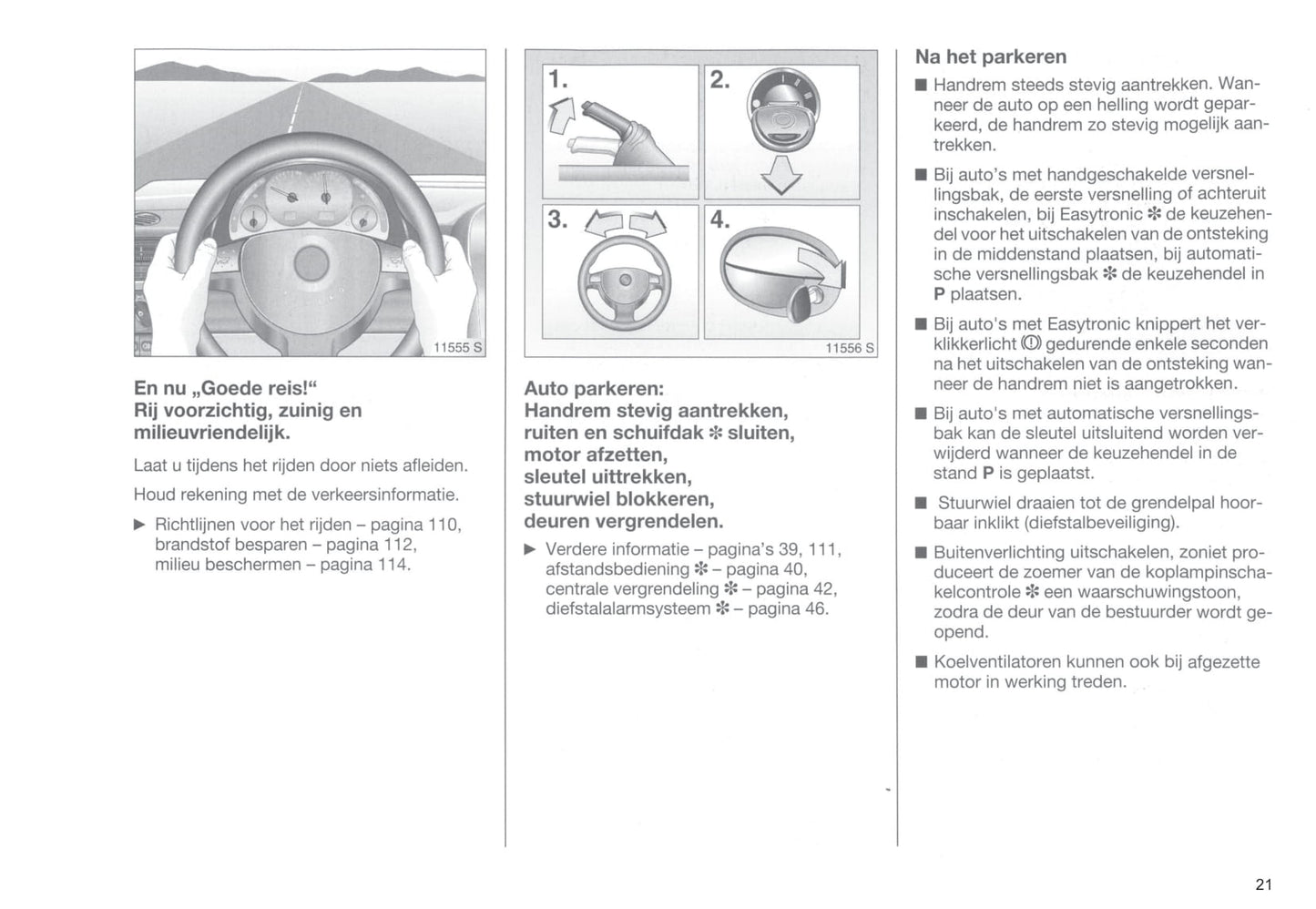 2000-2003 Opel Corsa Owner's Manual | Dutch