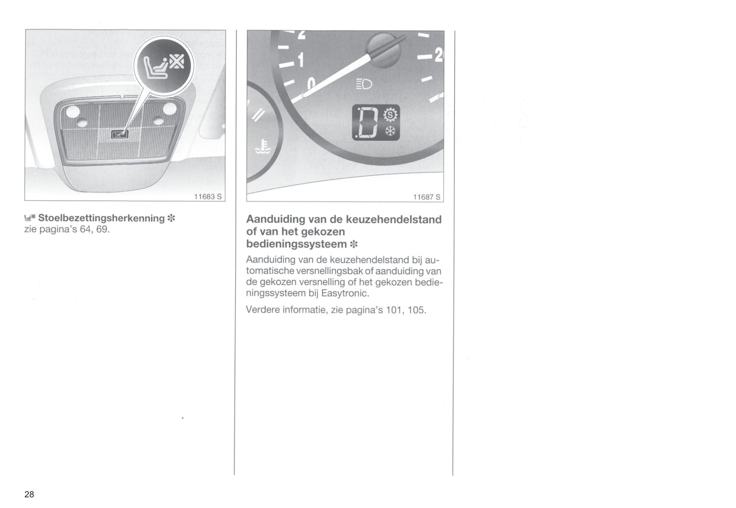 2000-2003 Opel Corsa Owner's Manual | Dutch