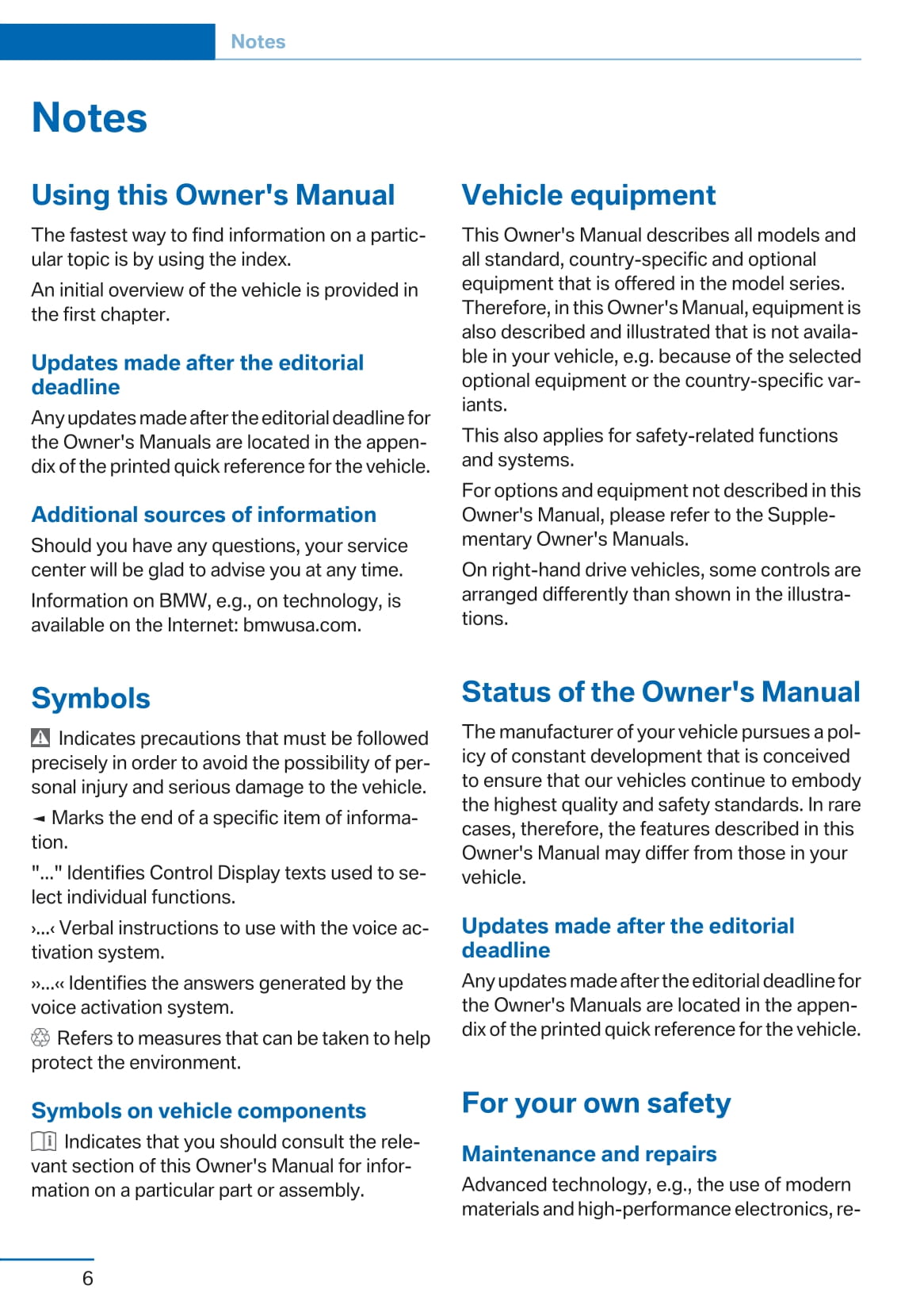 2011 BMW 5 Series Bedienungsanleitung | Englisch