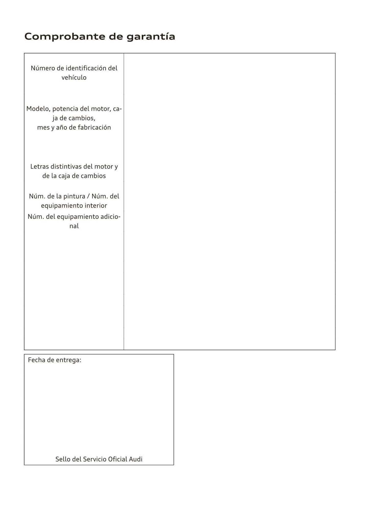 2018-2023 Audi A1 Sportback/A1 citycarver Owner's Manual | Spanish