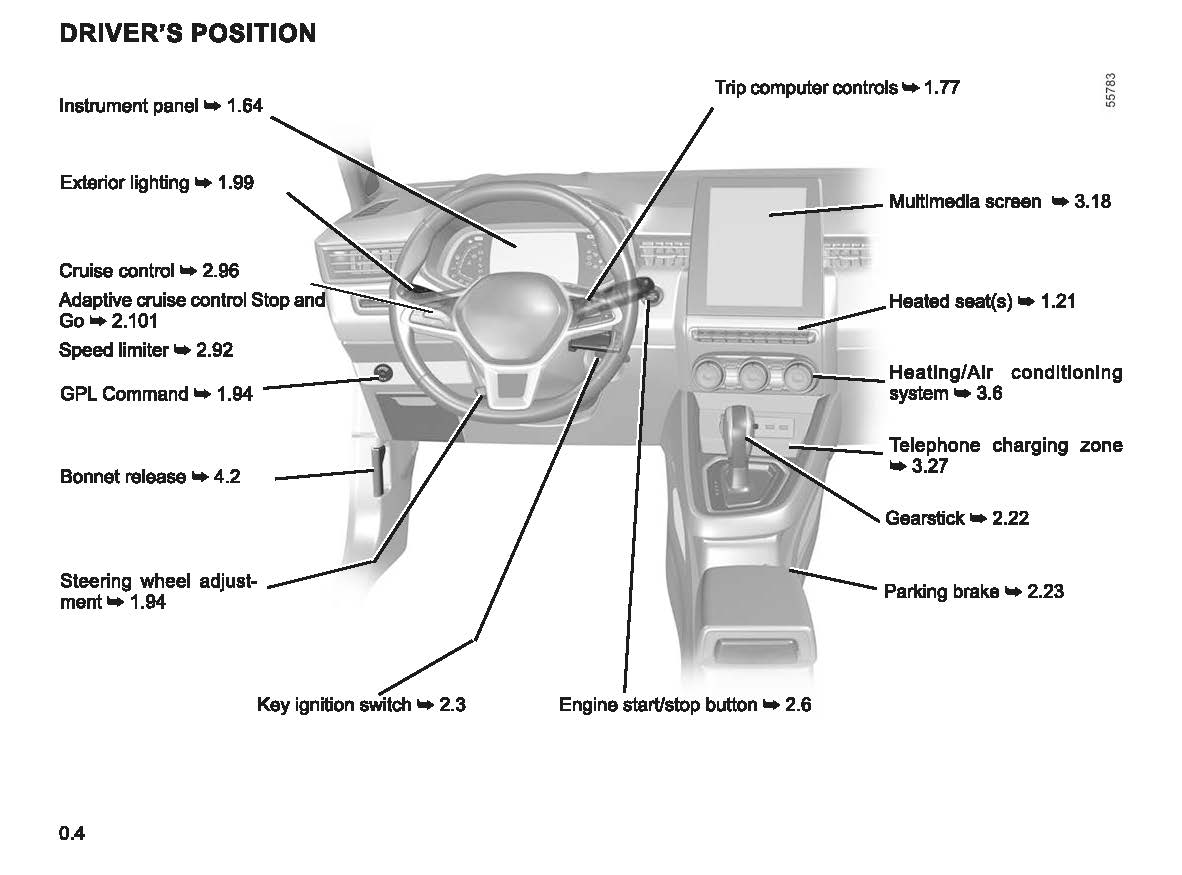2021-2022 Renault Clio Owner's Manual | English