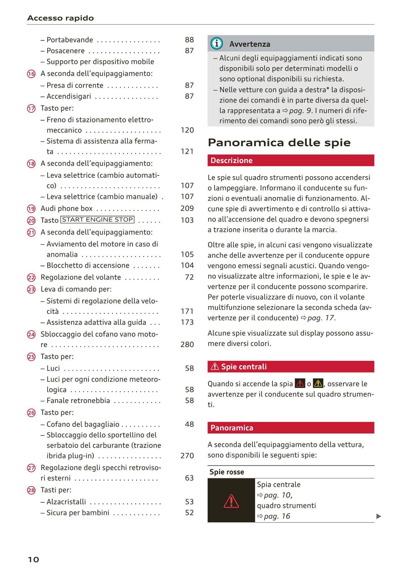 2018-2023 Audi Q3 Bedienungsanleitung | Italienisch