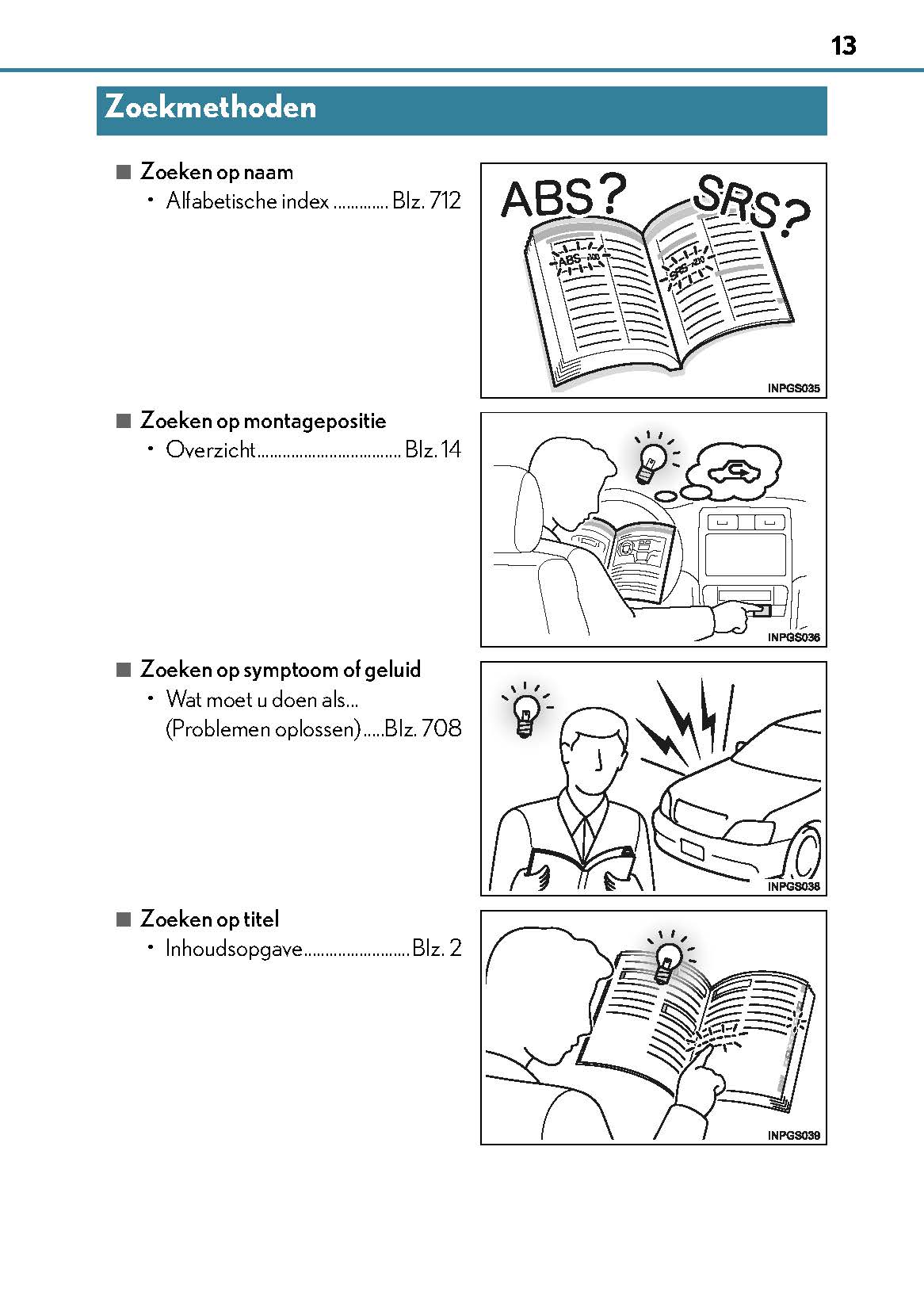 2018-2019 Lexus IS 300h Bedienungsanleitung | Niederländisch