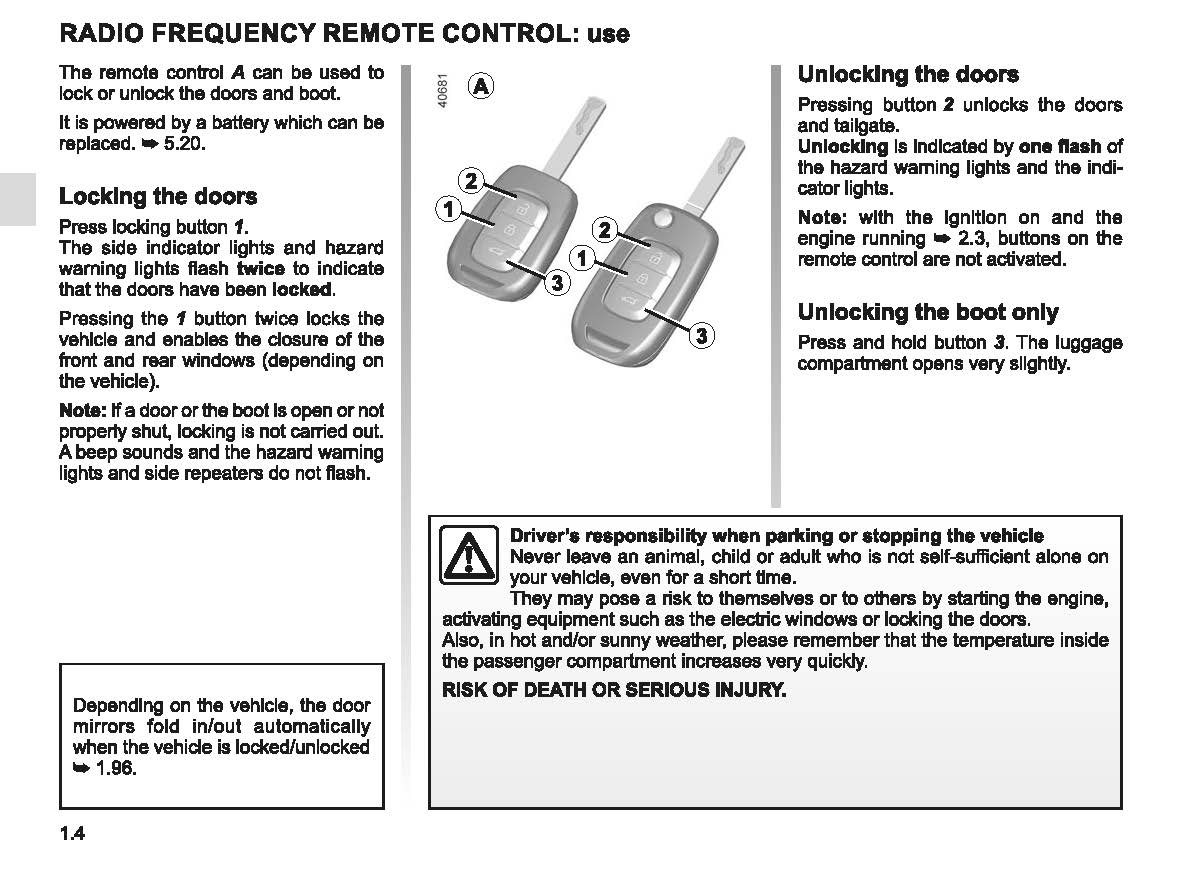2021-2022 Renault Clio Owner's Manual | English