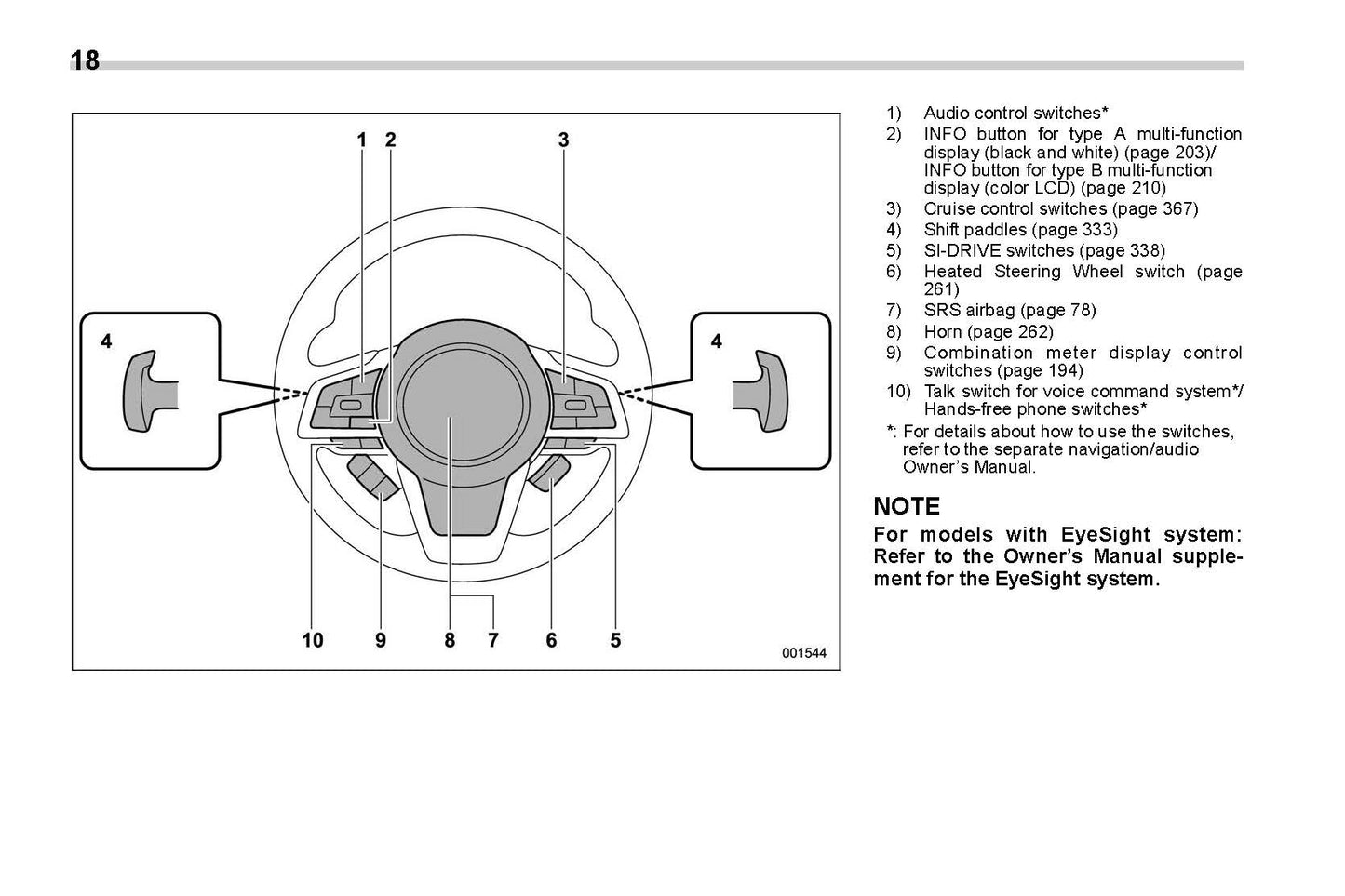 2022 Subaru Forester Owner's Manual | English