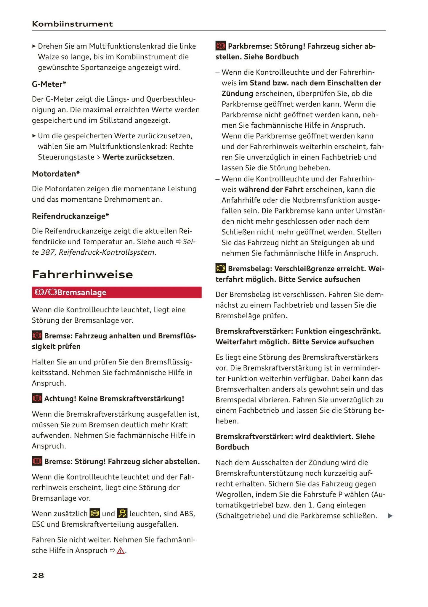 2018-2019 Audi A3/A3 Limousine/A3 Cabriolet/A3 Sportback Owner's Manual | German