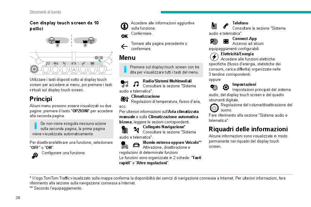 2019-2020 Peugeot 208/e-208 Owner's Manual | Italian