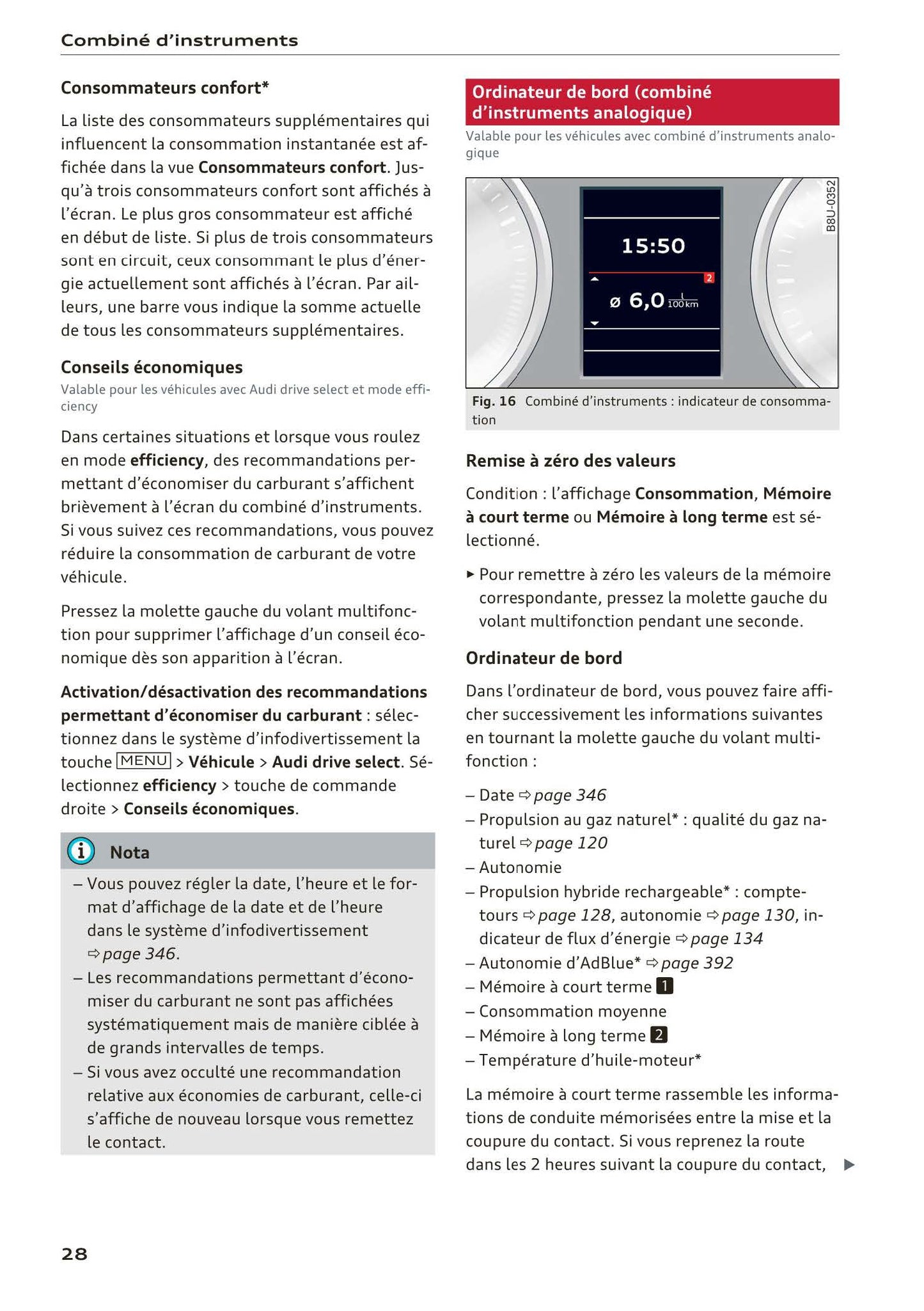 2016-2018 Audi A3 Bedienungsanleitung | Französisch