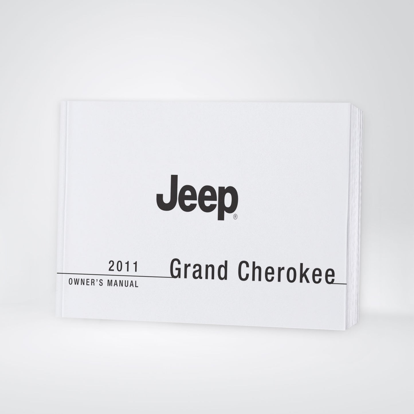 2011 Jeep Grand Cherokee Owner's Manual | English