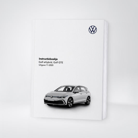 2020 Volkswagen Golf eHybrid / Golf GTE Bedienungsanleitung | Niederländisch