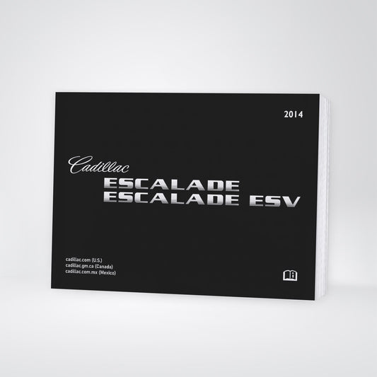 2014 Cadillac Escalade / ESV Bedienungsanleitung | Englisch