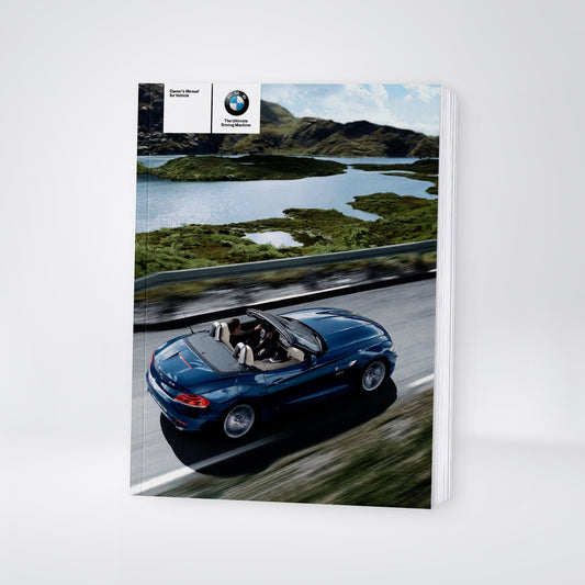 2009 BMW Z4 Bedienungsanleitung | Englisch