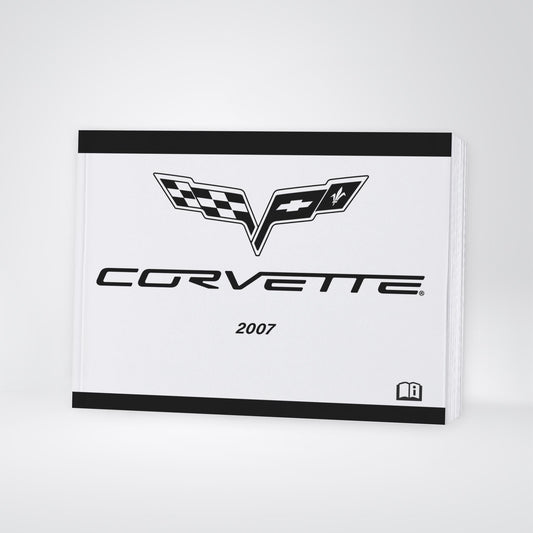 2007 Chevrolet Corvette Bedienungsanleitung | Englisch