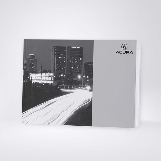 2001 Acura NSX Bedienungsanleitung | Englisch
