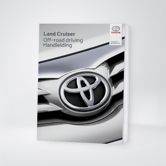 2021-2024 Toyota Land Cruiser Off Road Driving Bedienungsanleitung | Niederländisch