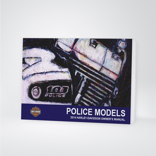 2014 Harley-Davidson Police Models Owner's Manual | English