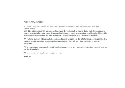 2007-2008 Audi A4 Cabriolet Navigation System BNS 5.0 Manual | Dutch