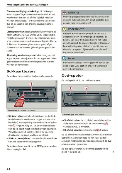 2015-2016 Audi A5 MMI Navigation Plus Manual | Dutch