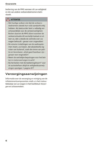 2015-2016 Audi A5 MMI Navigation Plus Manual | Dutch
