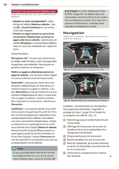 2013-2014 Audi MMI Navigation Plus Infotainment Manual | French