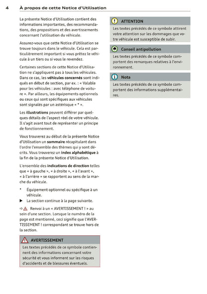 2013-2014 Audi MMI Navigation Plus Infotainment Manual | French