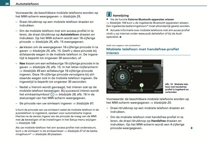 2008-2010 Audi MMI Navigation Plus Infotainment Manual | Dutch