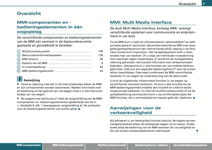 2008-2010 Audi MMI Navigation Plus Infotainment Manual | Dutch