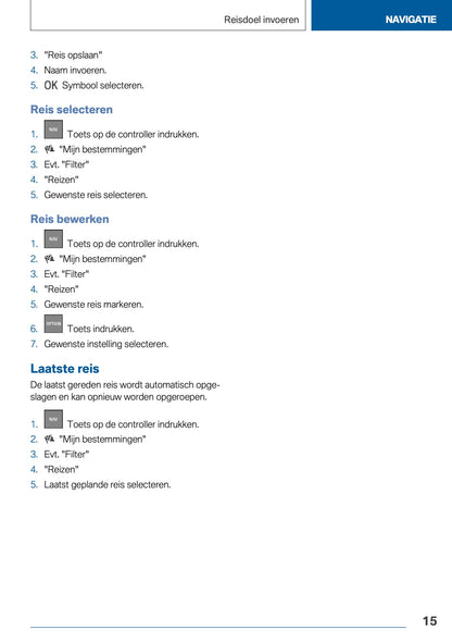 2021 BMW 3 Series Touring Plug-in-Hybrid Infotainment Manual | Dutch