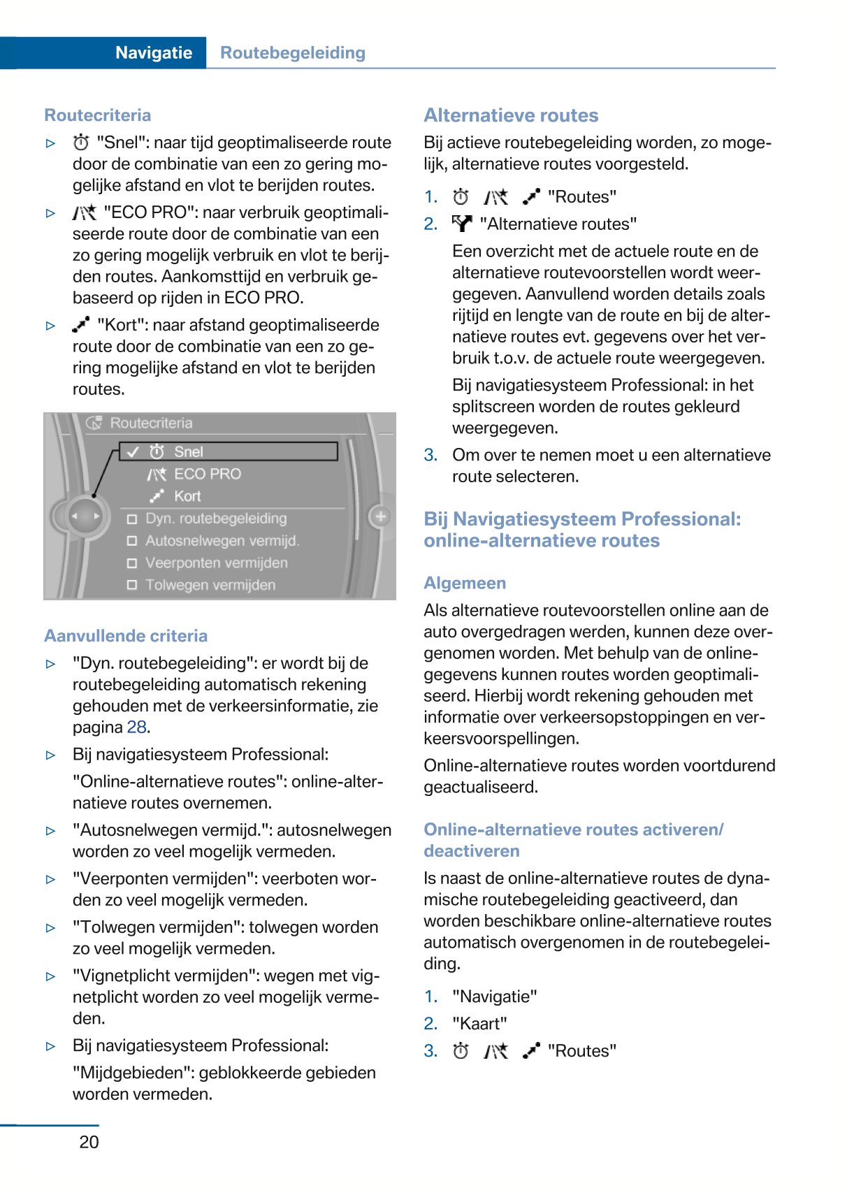 2015 BMW 4 Series Infotainment Manual | Dutch