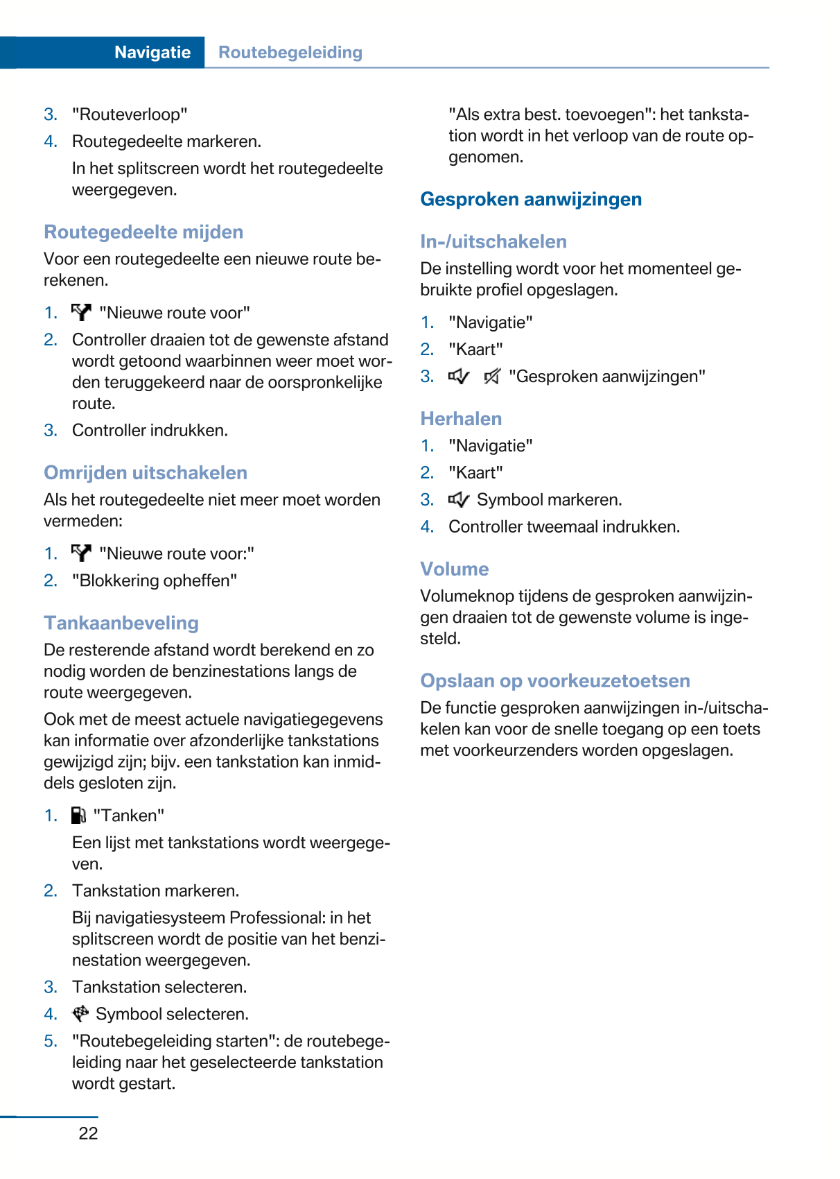 2015 BMW 4 Series Infotainment Manual | Dutch