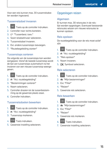 2023 BMW 1 Series Infotainment Manual | Dutch