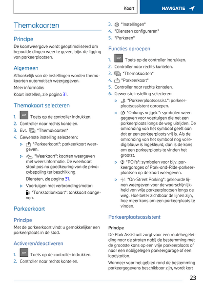 2023 BMW 1 Series Infotainment Manual | Dutch