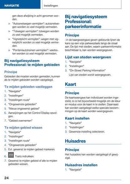 2020-2021 BMW X1 Plug-in-Hybrid Infotainment Manual | Dutch