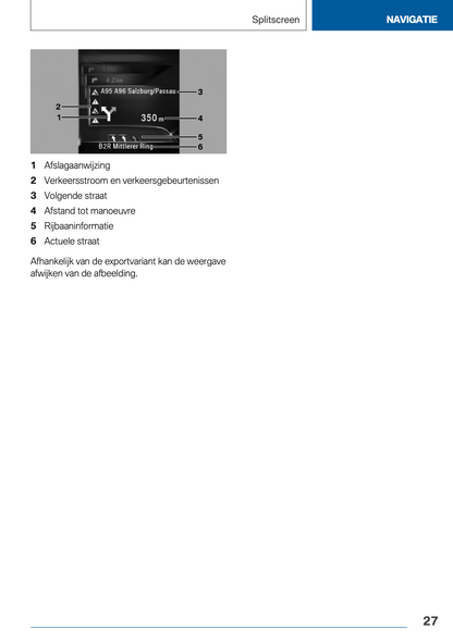 2020-2021 BMW X1 Plug-in-Hybrid Infotainment Manual | Dutch