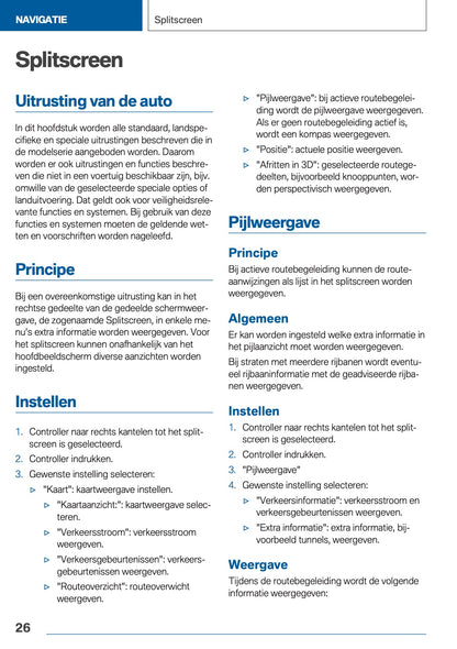 2021 BMW X1 Plug-in-Hybrid Infotainment Manual | Dutch