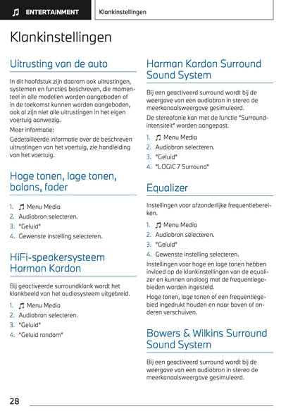 2023-2024 BMW X1 Plug-in-Hybrid Infotainment Manual | Dutch