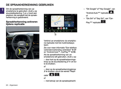 2025-2026 Dacia Media Nav Live Infotainment Manual | Dutch