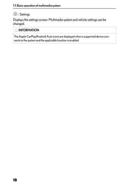 2025-2026 Lexus LBX Navigation Manual | English
