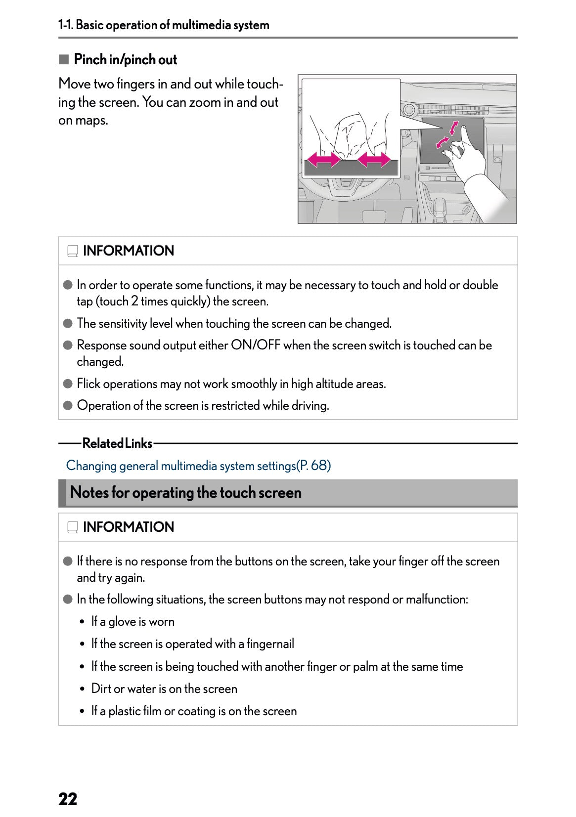 2025-2026 Lexus LBX Navigation Manual | English