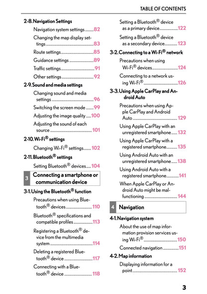 2025-2026 Lexus LBX Navigation Manual | English