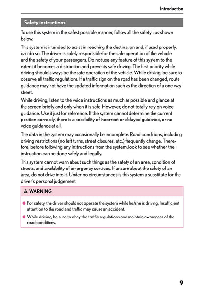 2025-2026 Lexus LBX Navigation Manual | English
